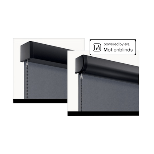 Motionblind med Kassett. 100% Lystett eller Perforert tekstiler.